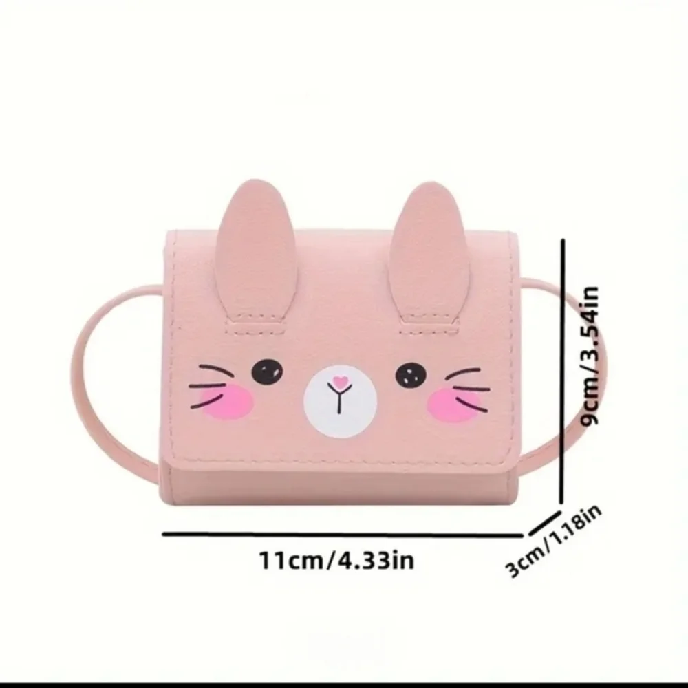 Cute Rabbit Design Flap Crossbody/Shoulder Bag Coin Purse‎